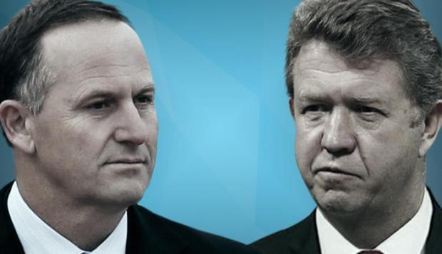 "Silly" Cunliffe: John Key said he'd love see to his Labour Party counterpart say "sorry for being a man" at rugby clubs. 
