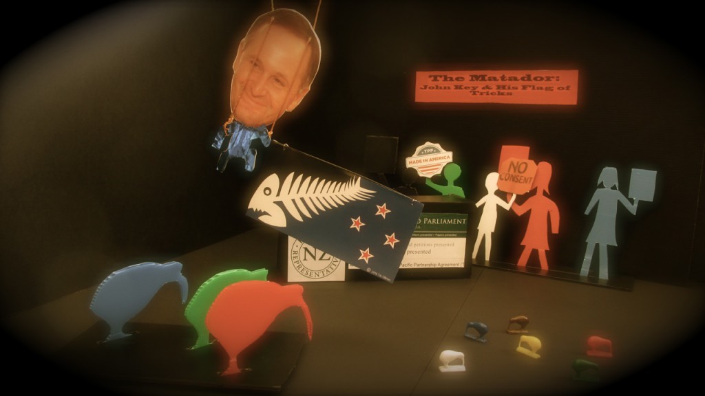 MEDIA RELEASE: Trans-Pacific Treaty Public Submissions/John Key’s Flag Trick Distraction