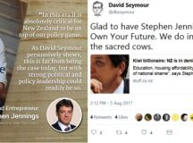 Secret Seven Sponsor: NZ-born billionaire Stephen Jennings led a team to successfully predict the outcomes of seven MMP elections.
