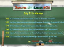 Ihumātao Class Lesson #001: July 23 in History