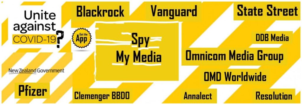 Spy My Media: Pfizer’s top owners — Blackrock, Vanguard and State Street — are top shareholders of parent companies that own Annalect, hired by NZ’s Govt to spy Kiwis’ social media